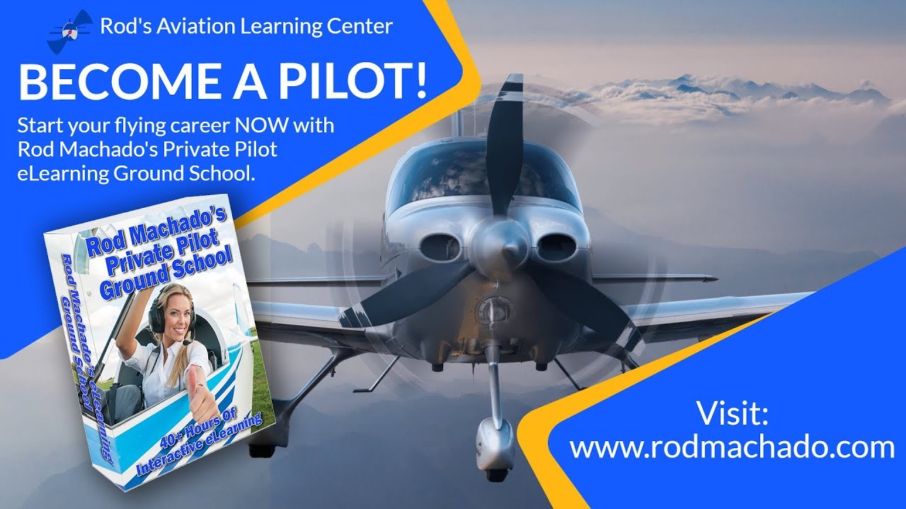 Learn to Fly With Rod Machado's Private Pilot eLearning Ground School — video thumbnail (Rod Machado)